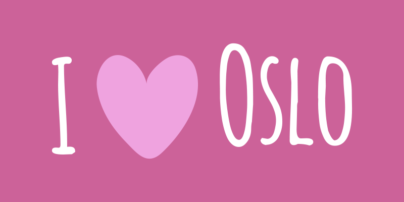 I love Oslo pink design quote rug - TenStickers