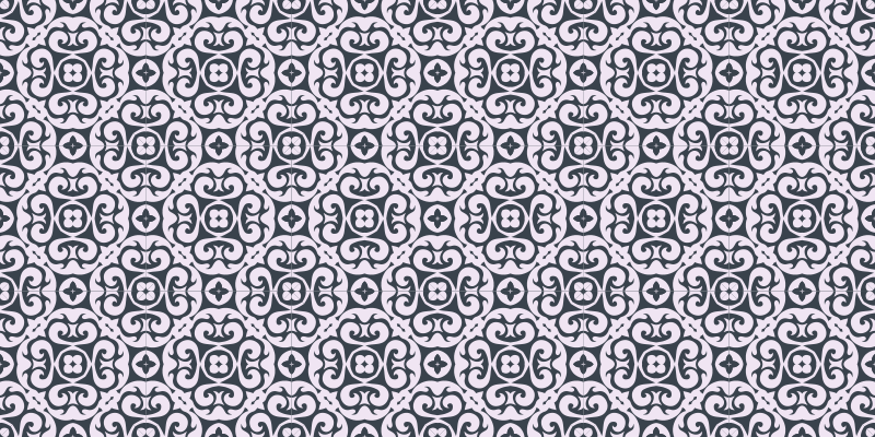 Comet tile effect vinyl rug - TenStickers