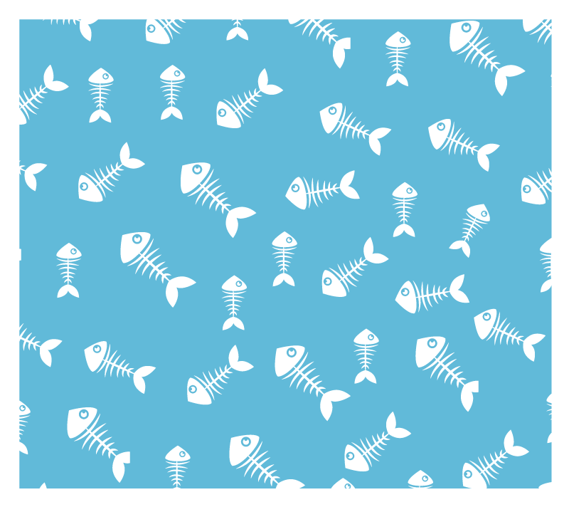 Weighing skeleton kitchen mat - TenStickers