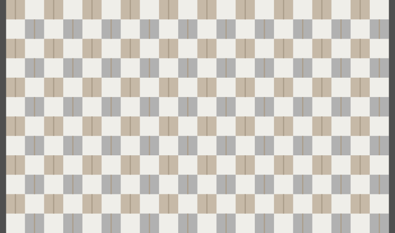 Chess print geometric rug - TenStickers