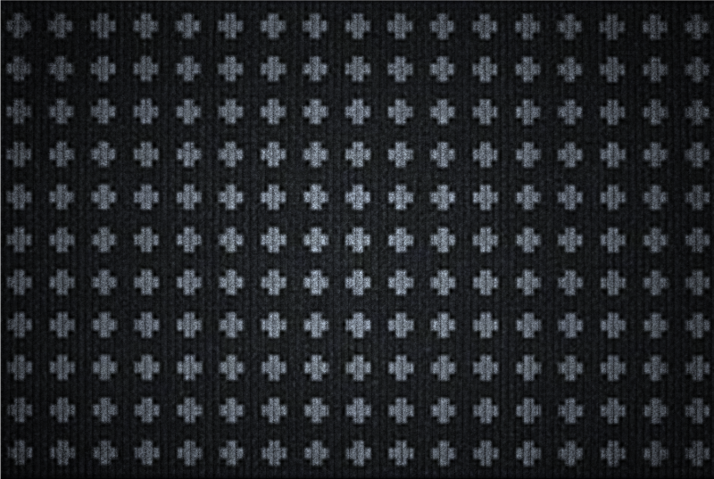 Intersecting Cross Arrangement minimalistic rug - TenStickers