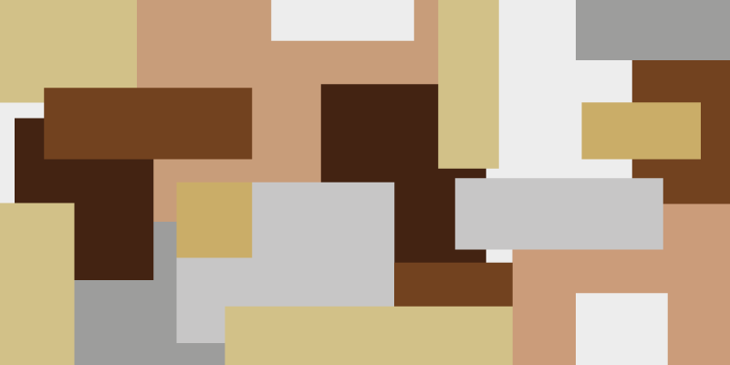 Abstract Geometric Motifs modern rug - TenStickers