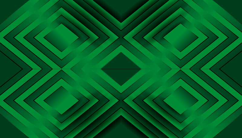 Rhombuses pattern geometric rug - TenStickers