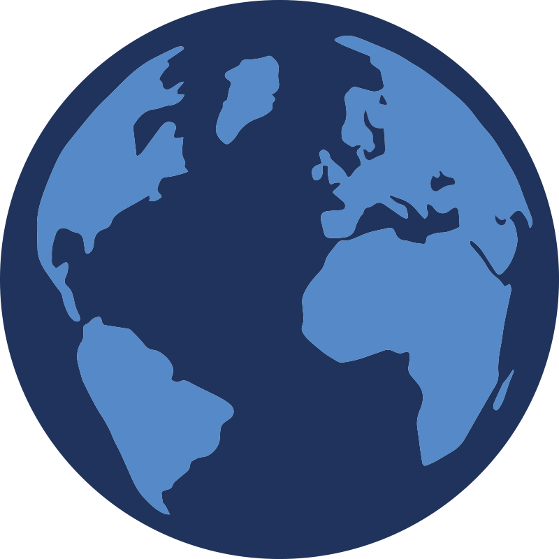 Globe Representation map rug - TenStickers