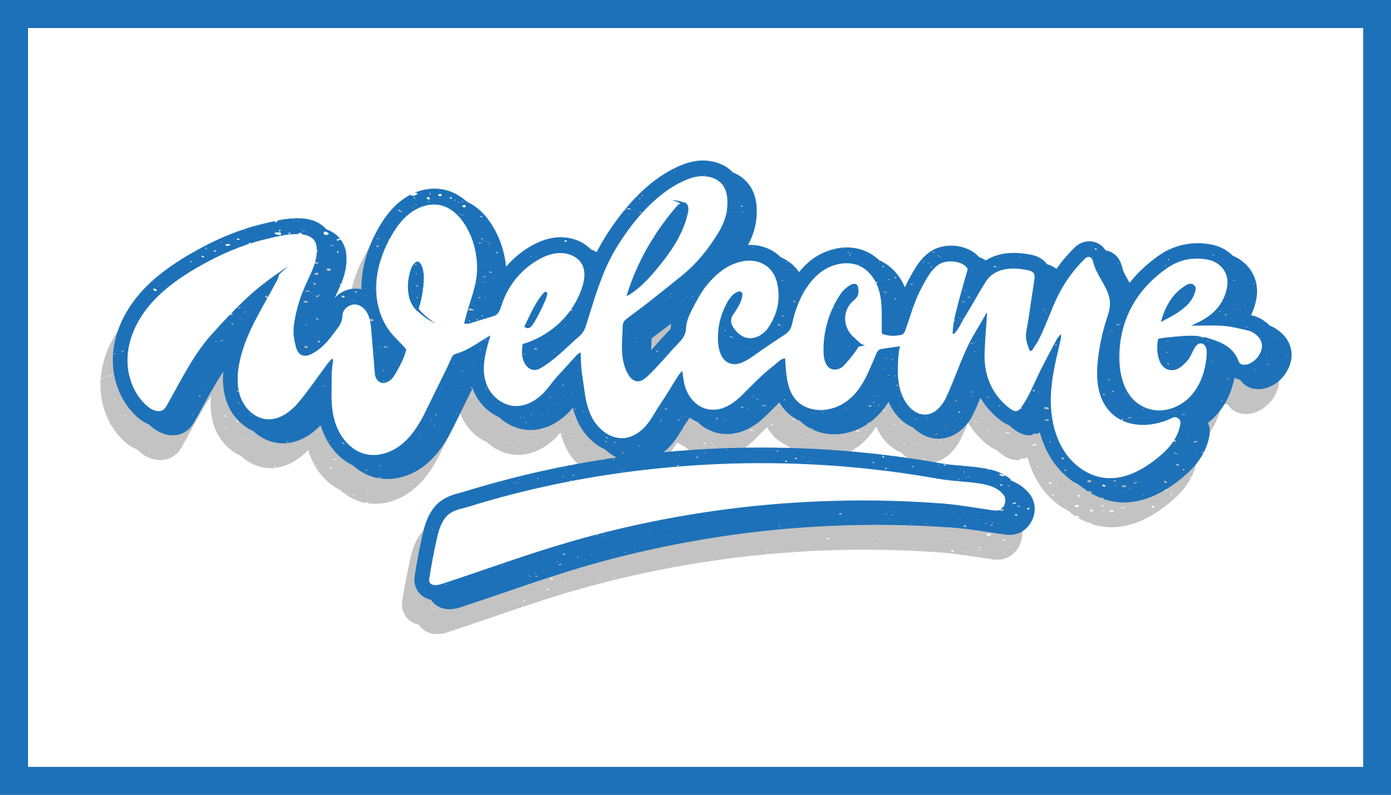Welcome greeting sign entrance hall rug - TenStickers