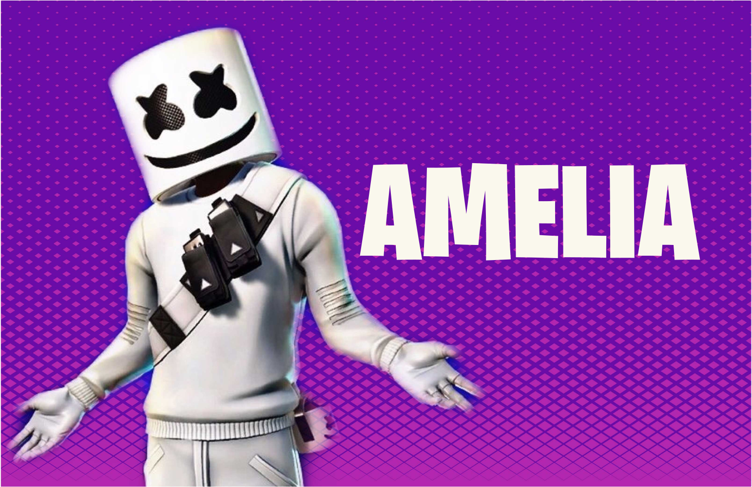 DJ figure with name teenage bedroom rug - TenStickers