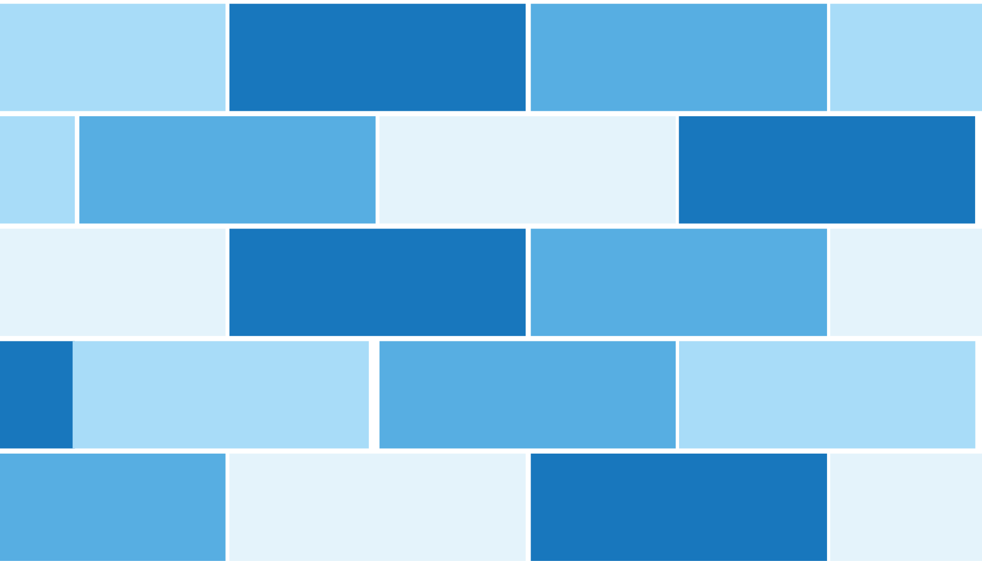 Blue Brick Pattern tile carpet - TenStickers