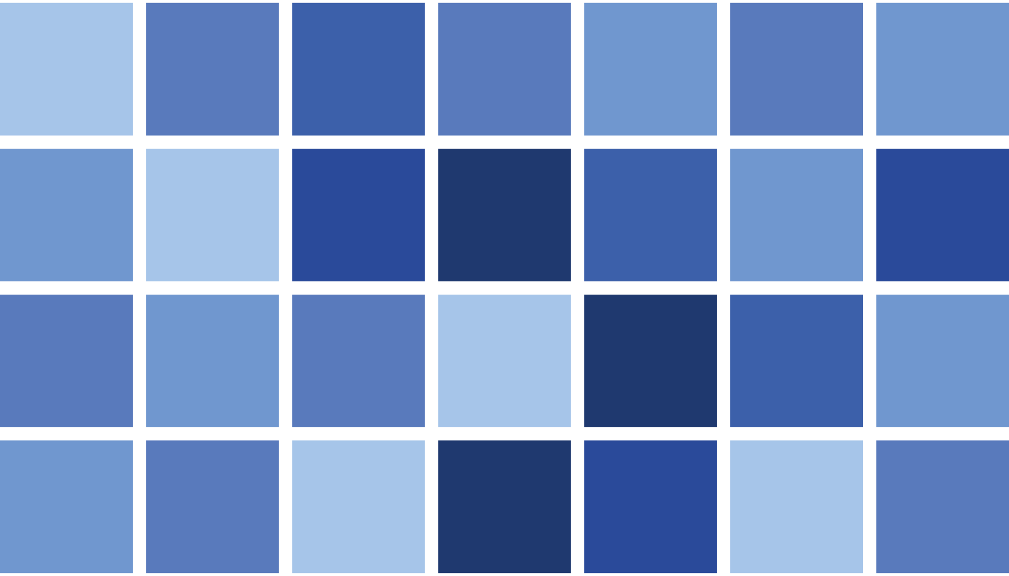 Blue grid pattern bathroom mat - TenStickers