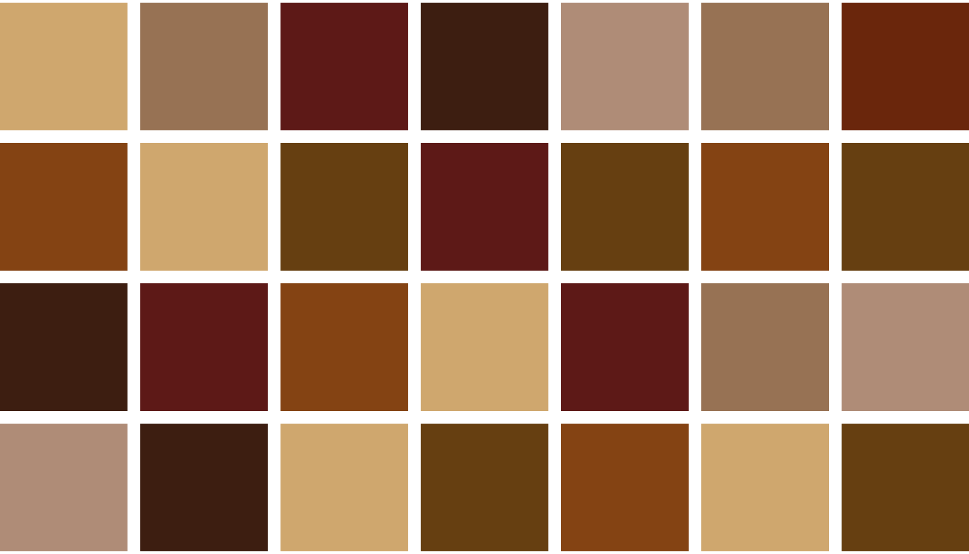 Warm colour blocks bathroom mat - TenStickers