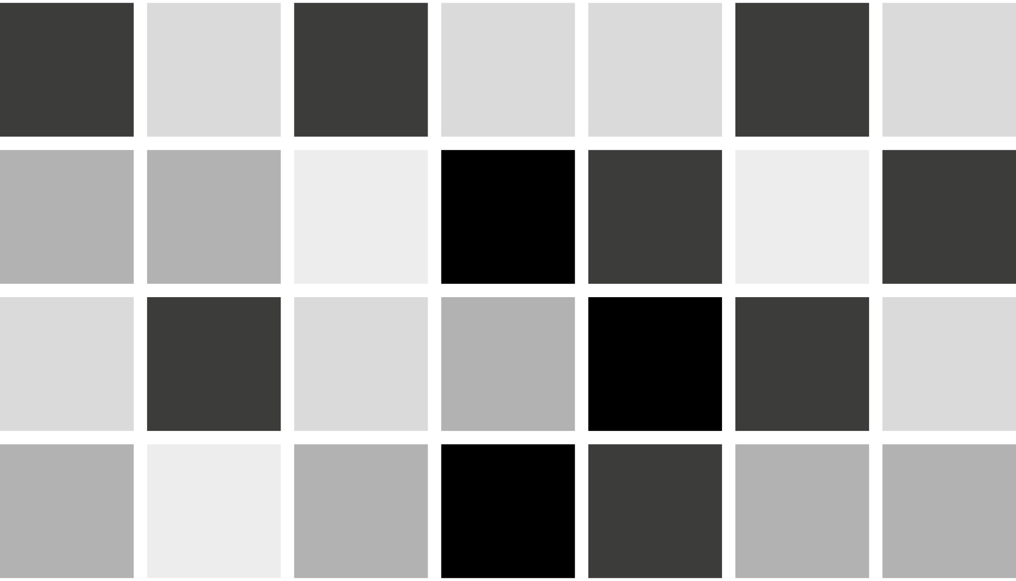 Gray shades squares bathroom mat - TenStickers