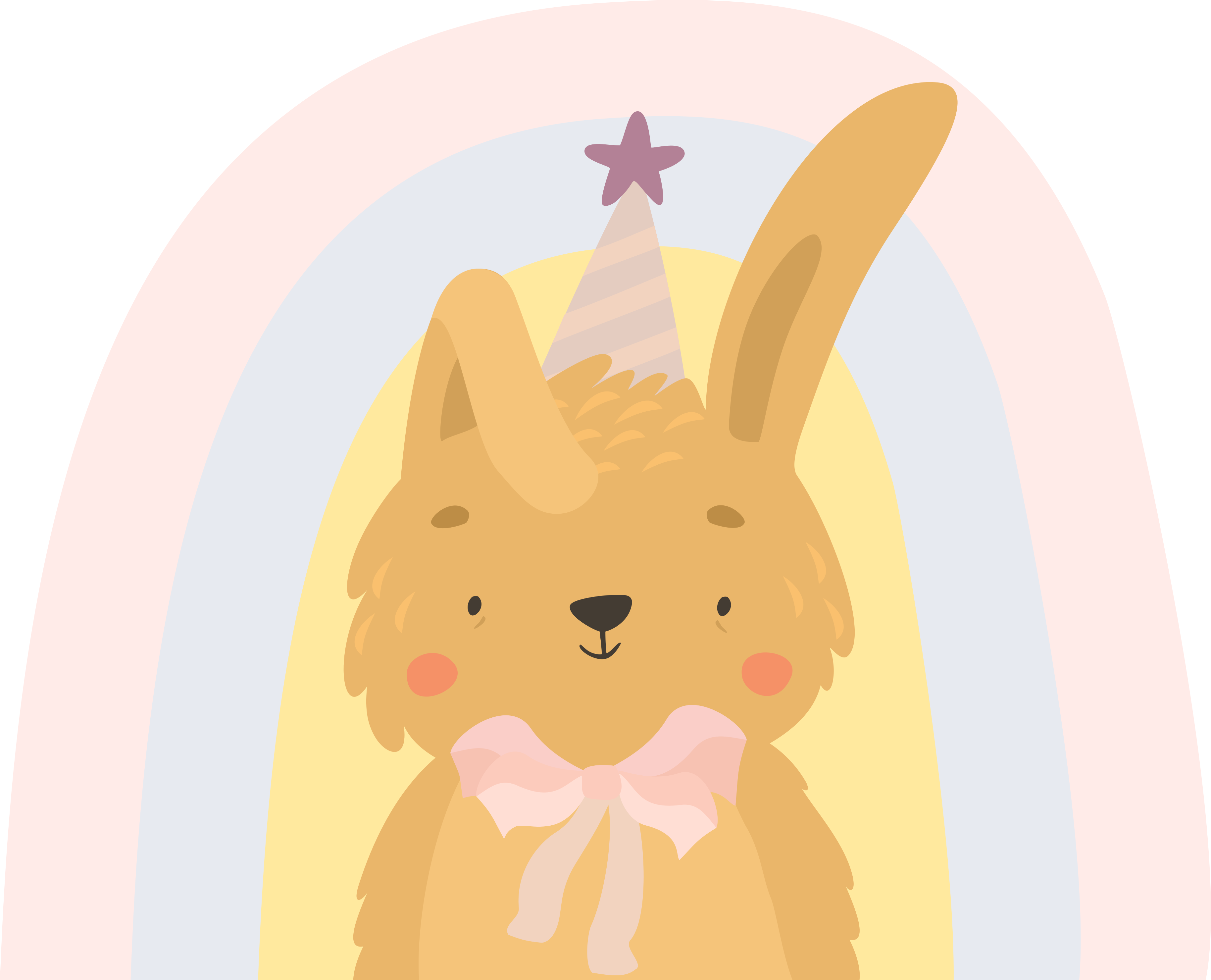 Adorable Bunny Artwork kids carpet - TenStickers