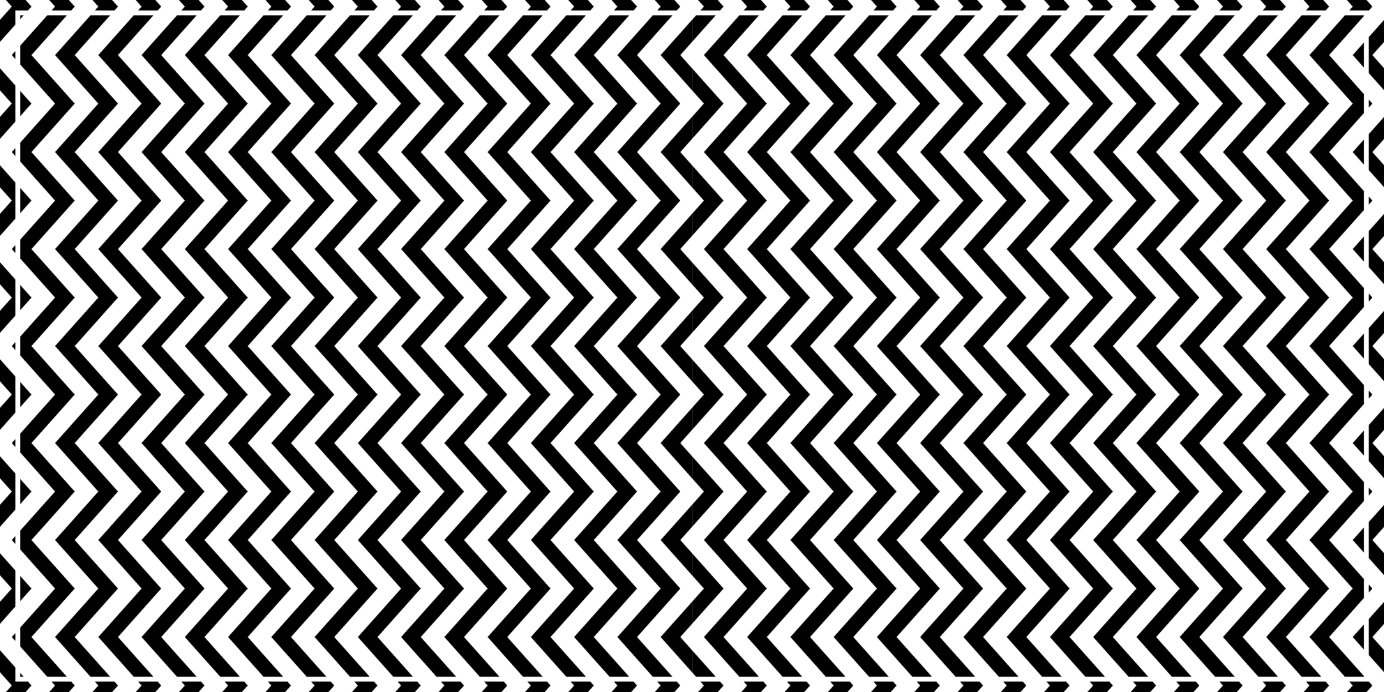 Chevron black and white geometric rug - TenStickers