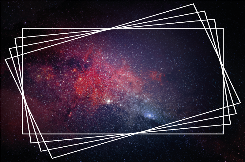 Cosmic Nebulae Patterns modern rug - TenStickers