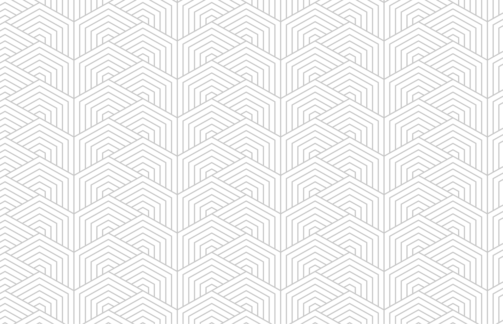 Grey hexagon pattern geometric rug - TenStickers