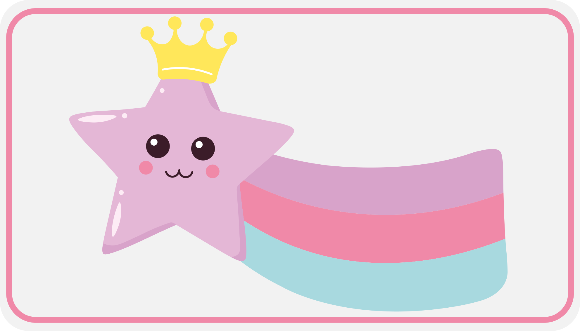 Starry Crown Charm kids carpet - TenStickers