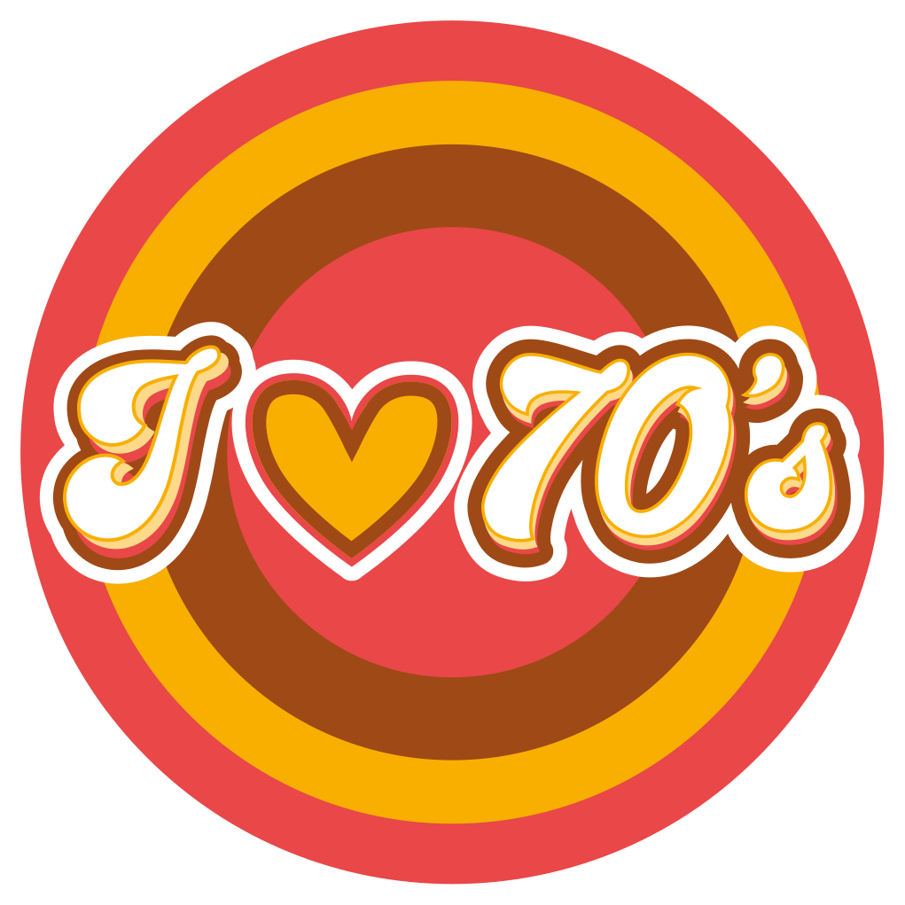Retro Love Symbol vintage rug - TenStickers
