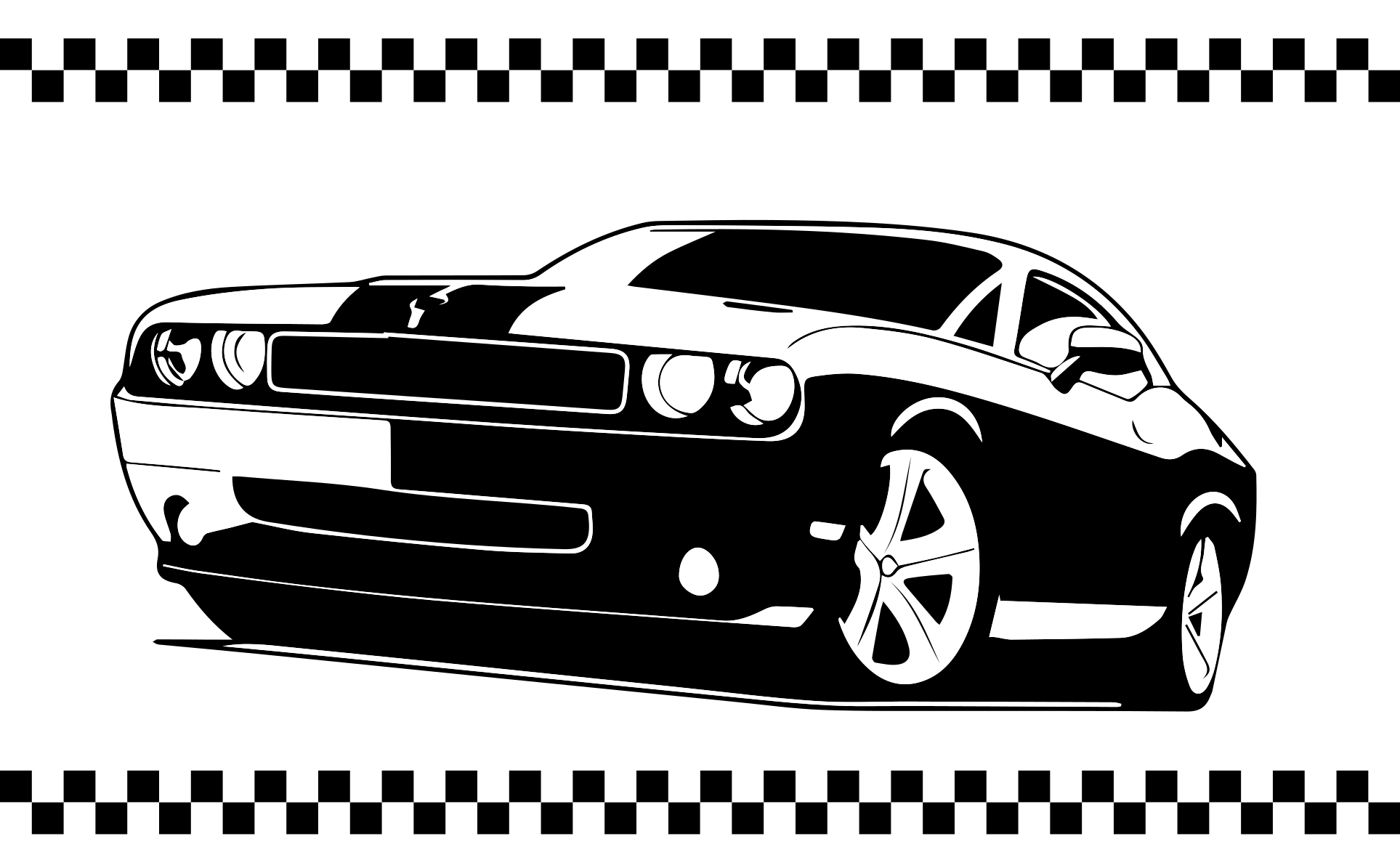 Stylish sports cars teenage bedroom rug - TenStickers