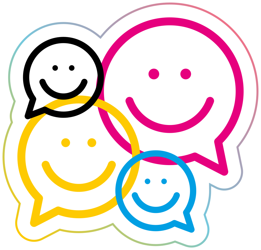 Smiley Face Collection teenage bedroom rug - TenStickers