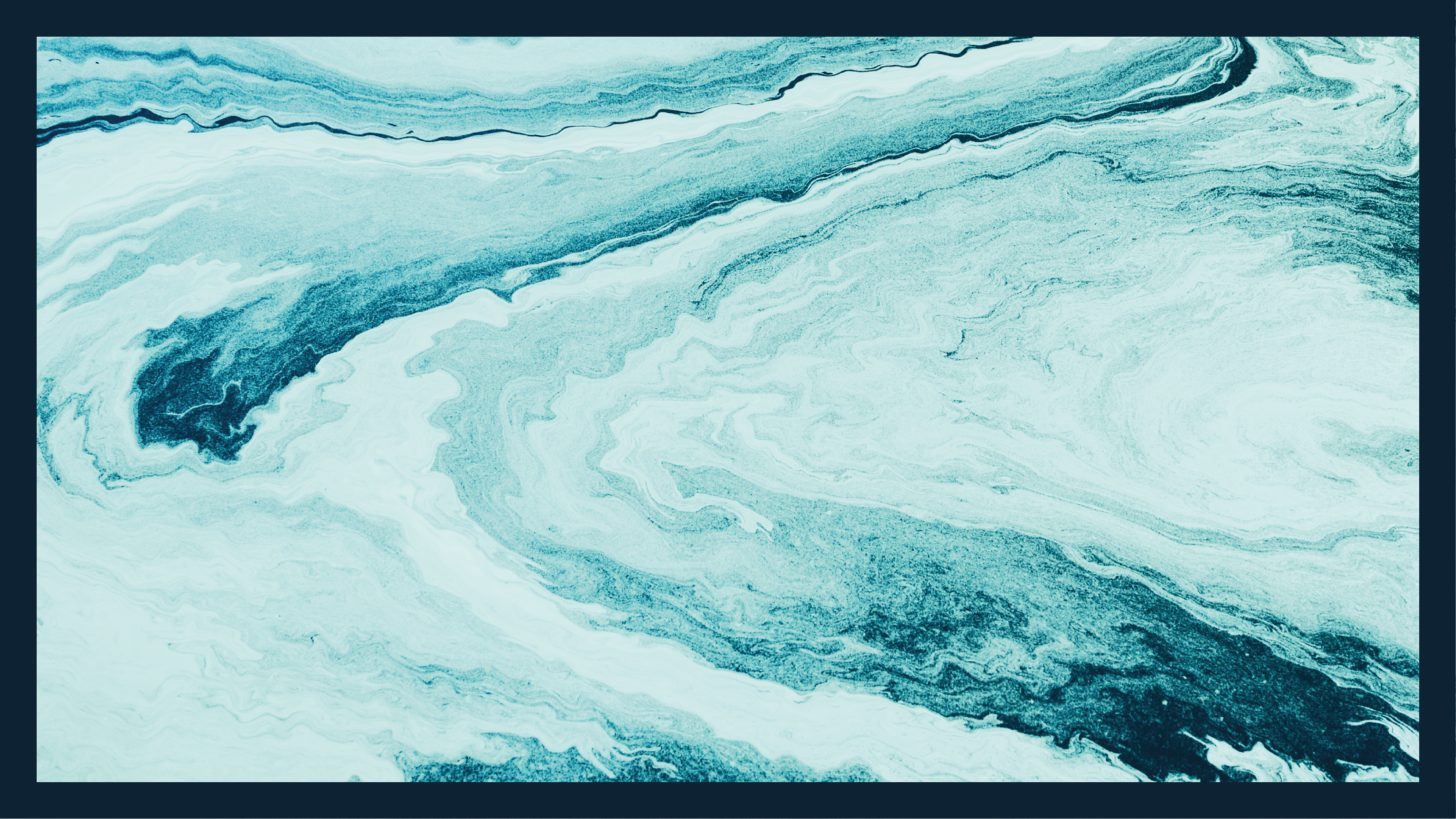 Swirling Aqua Pattern living room rug - TenStickers