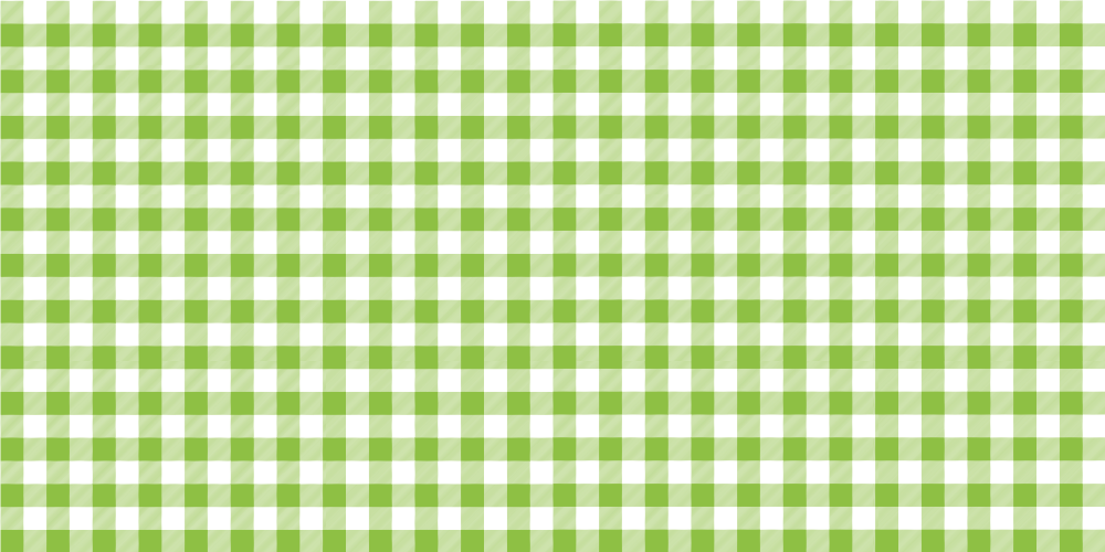 Green checked plaid design kitchen floor tiles - TenStickers