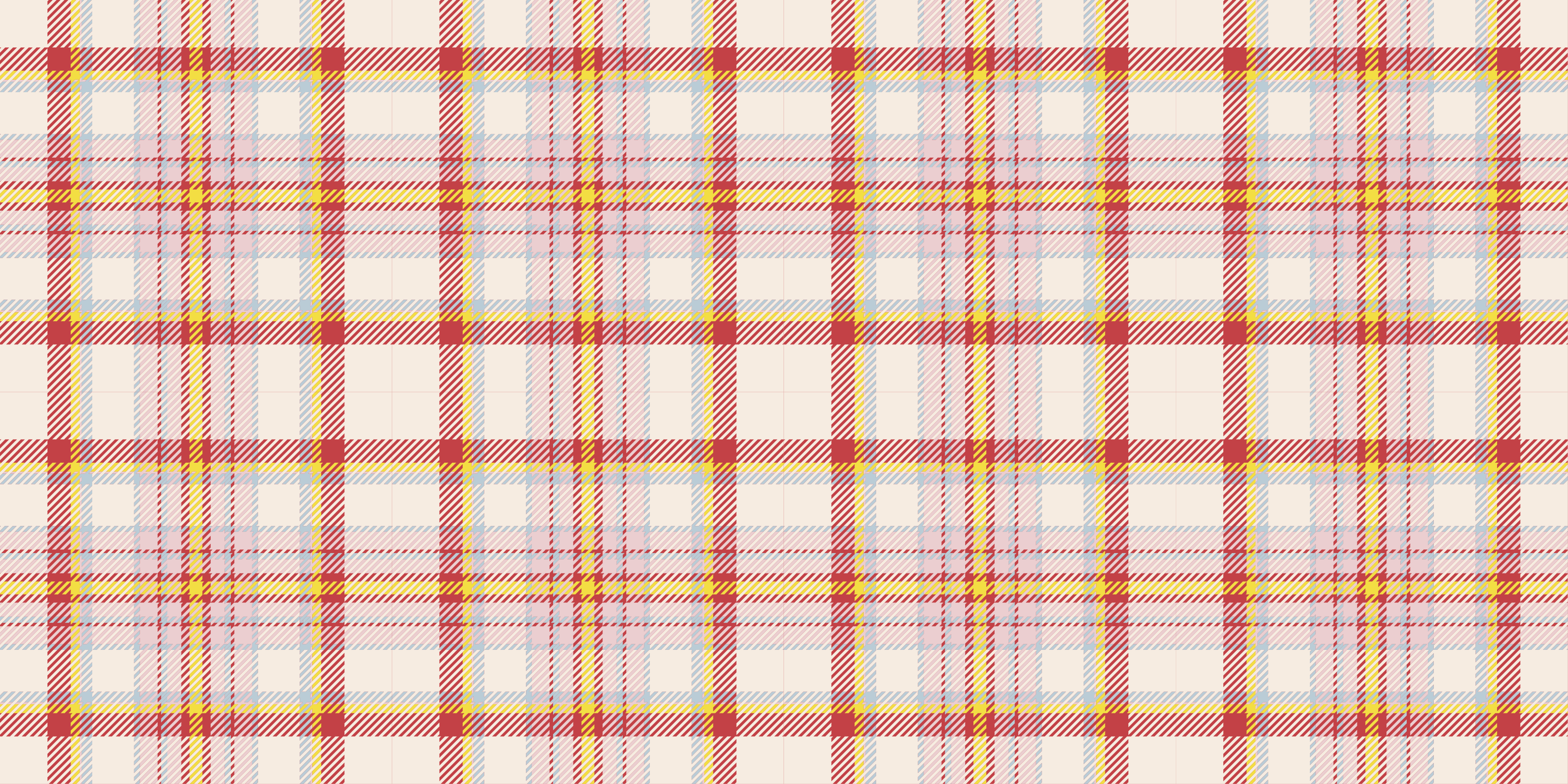 Plaid Pattern Play stripes rug - TenStickers
