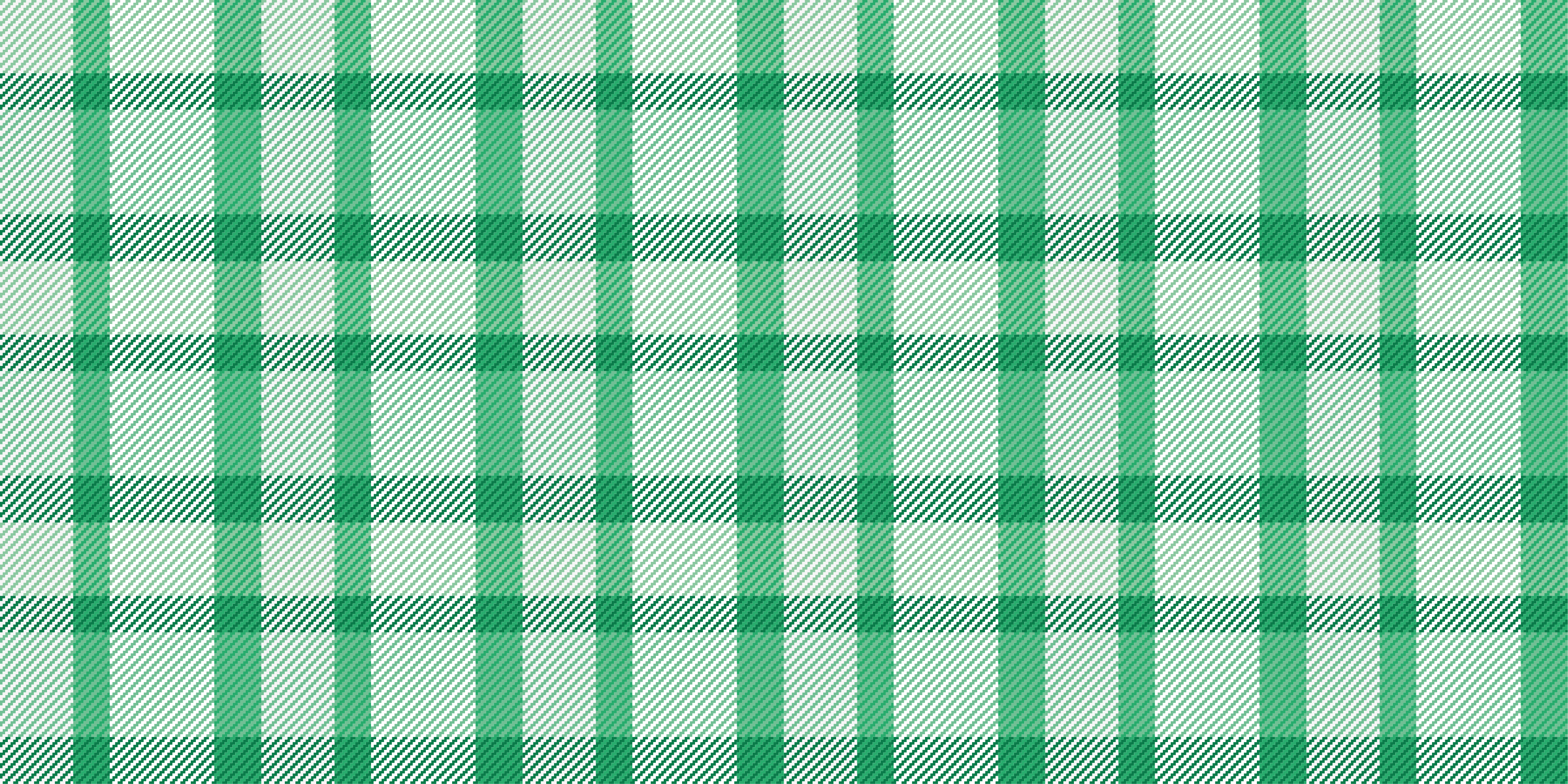 Green and white squares pattern rectangular rug - TenStickers