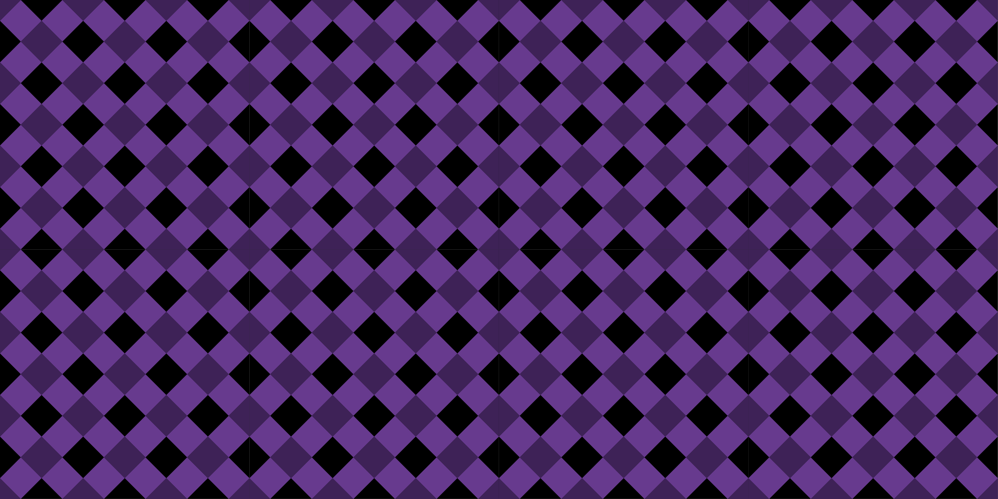 Purple Checkered Pattern geometric rug - TenStickers