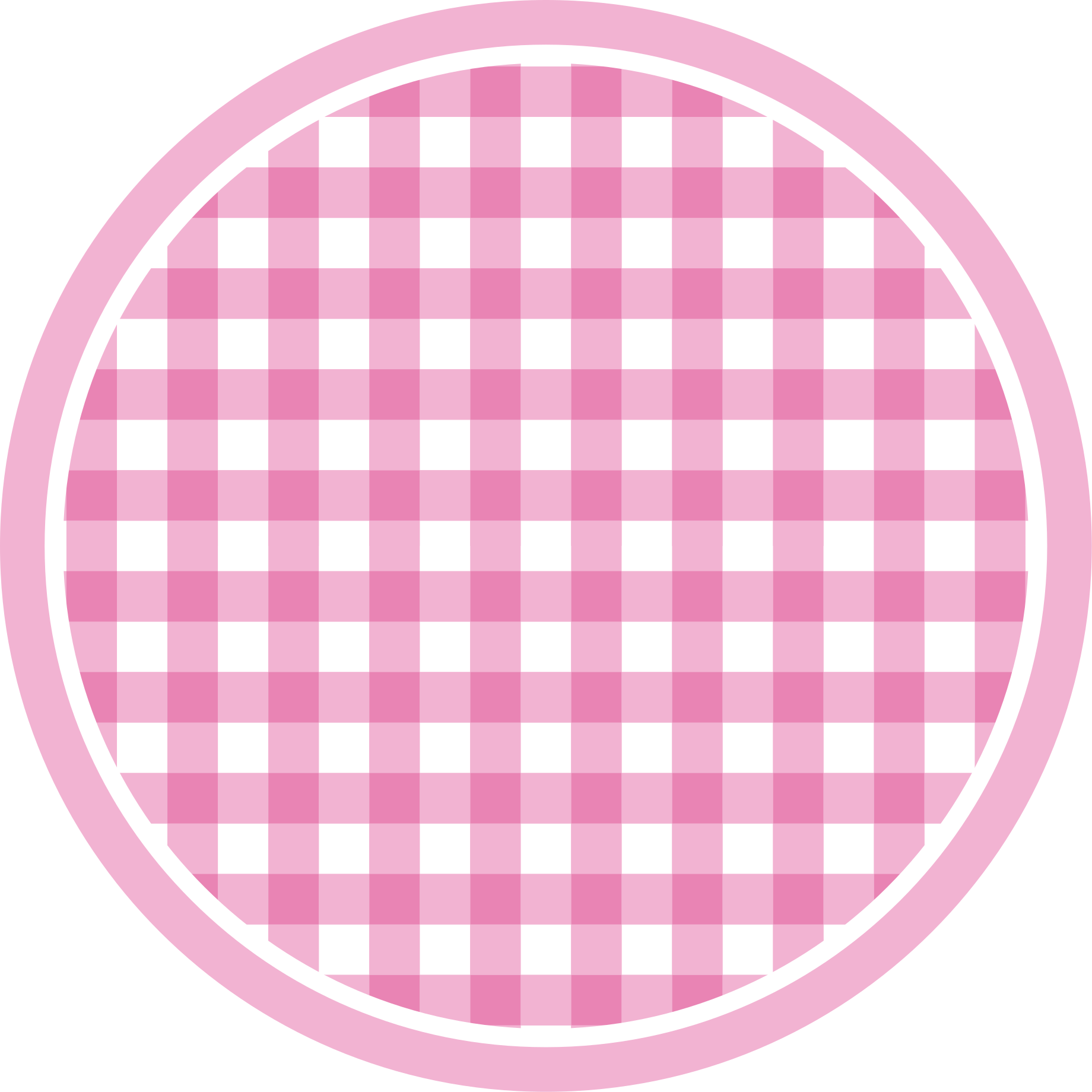 Pink Checkered Style kids rug - TenStickers