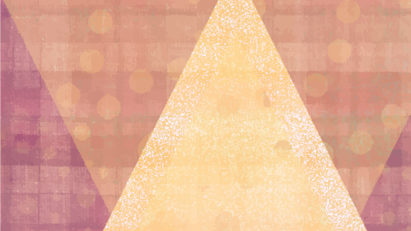 Triangular Color Scheme geometric rug - TenStickers