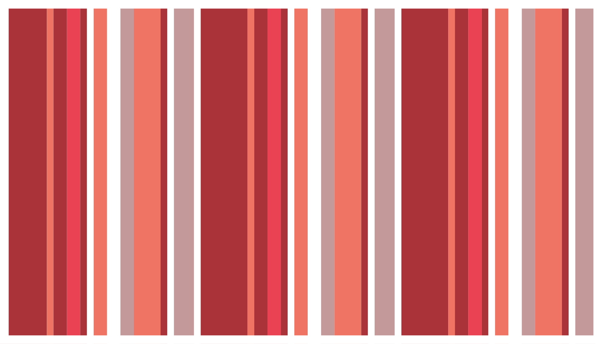 Vibrant Striped Canvas stripes rug - TenStickers
