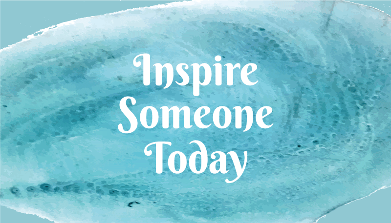 Inspire Someone Today quote rug - TenStickers