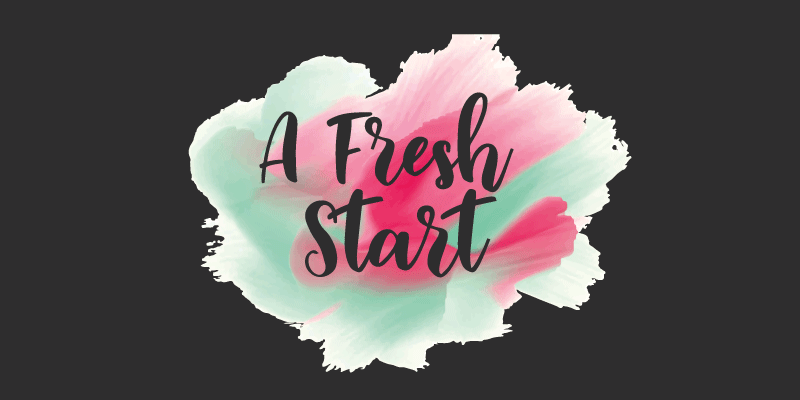 Quote rug a new beginning - TenStickers