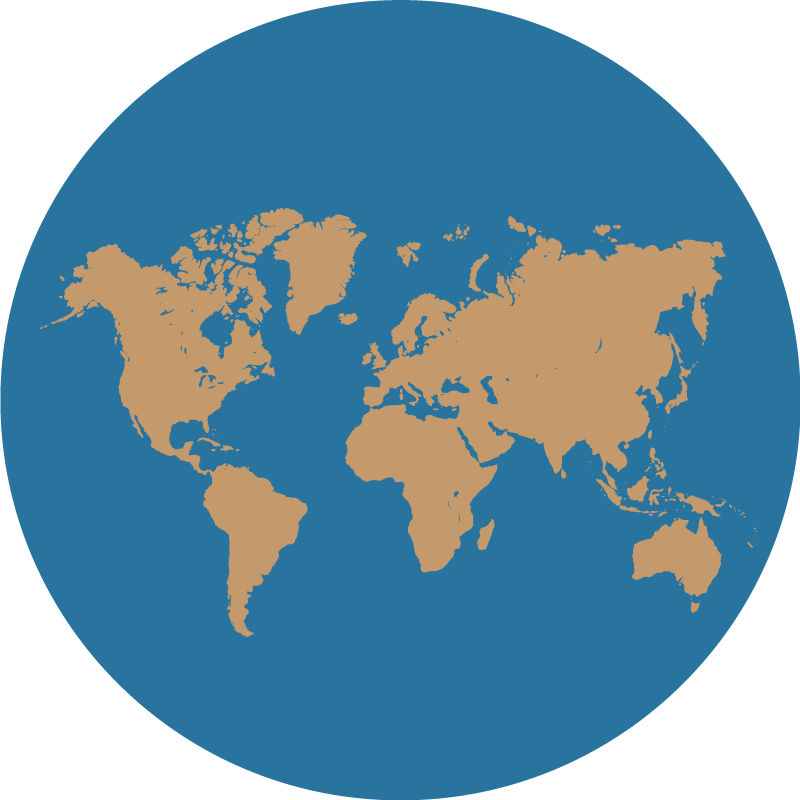 Geographic Discovery map rug - TenStickers