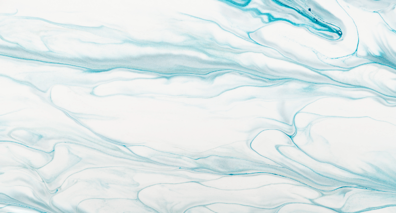 Soothing Aqua Swirls bathroom mat - TenStickers