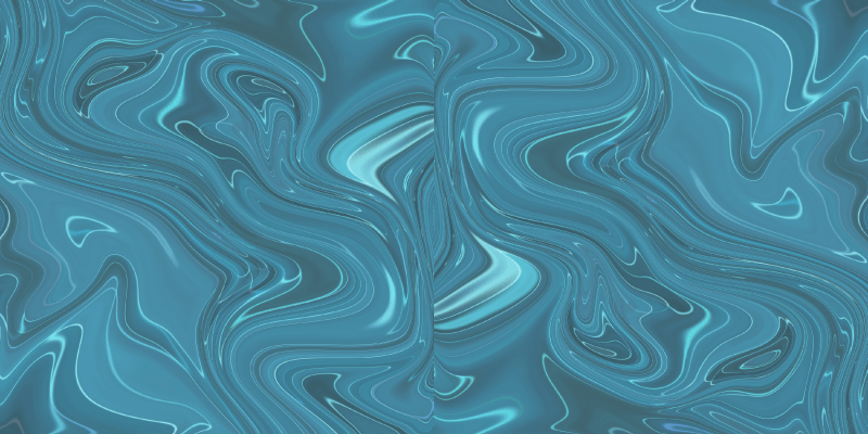 Swirling Ocean Hues marble rug - TenStickers