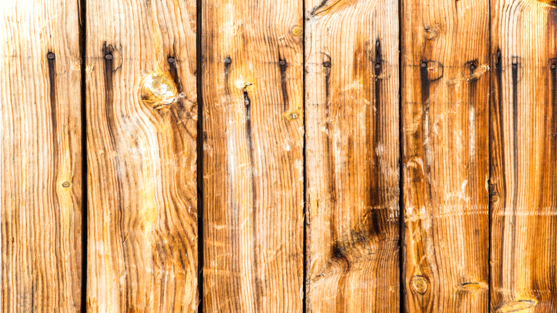 Rustic classic planks wood effect rug - TenStickers