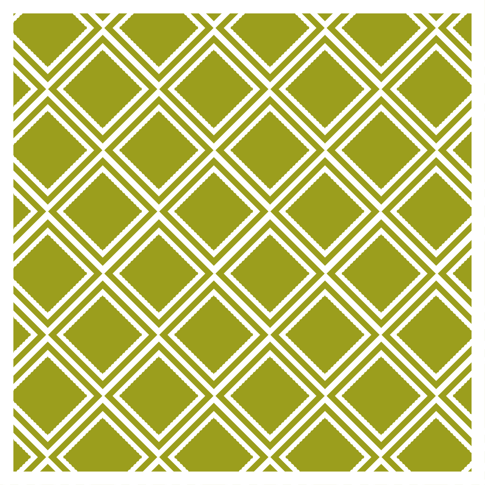 Diamond Pattern Motif geometric rug - TenStickers