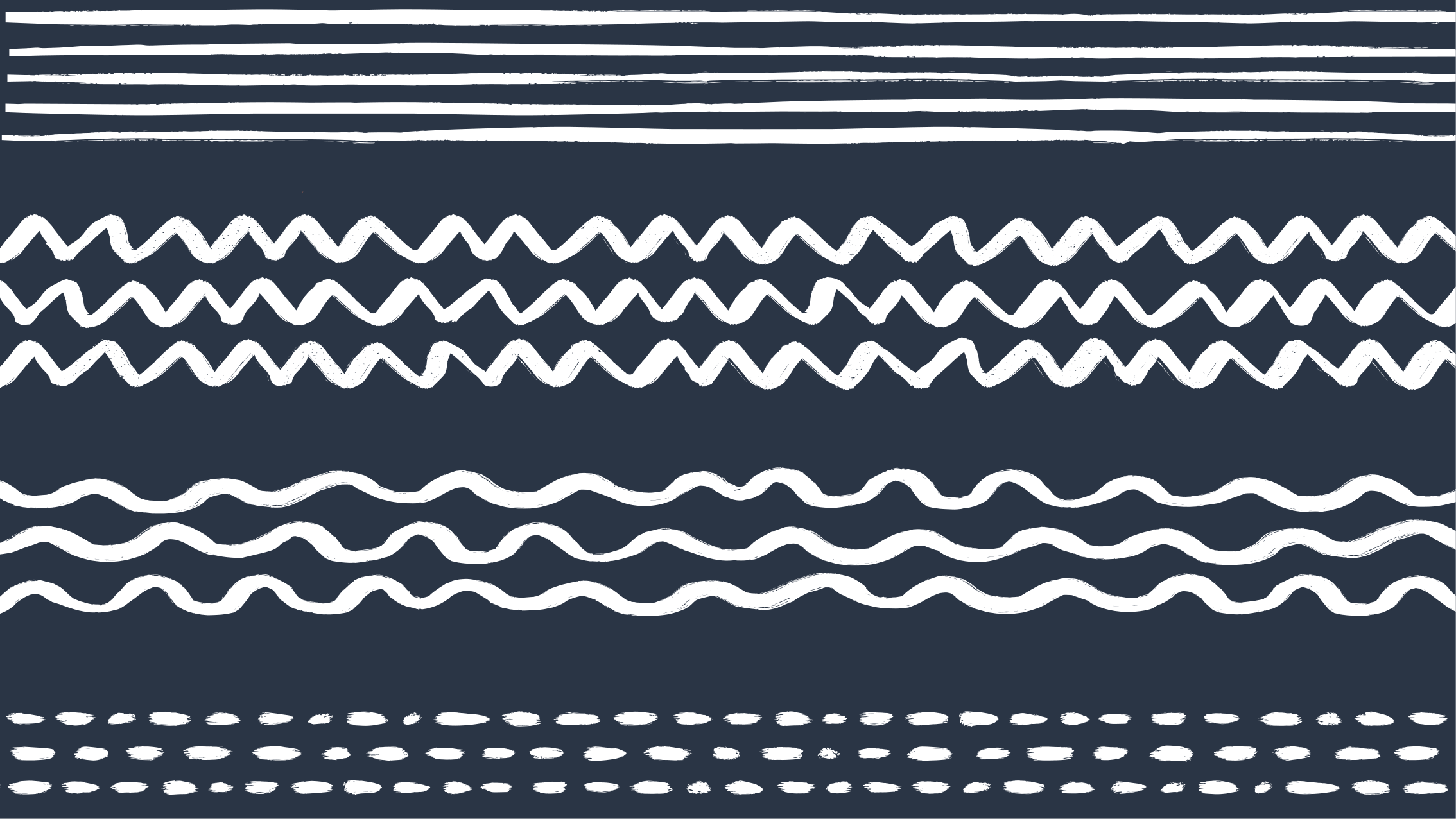 Curvy Line Arrangement stripes rug - TenStickers