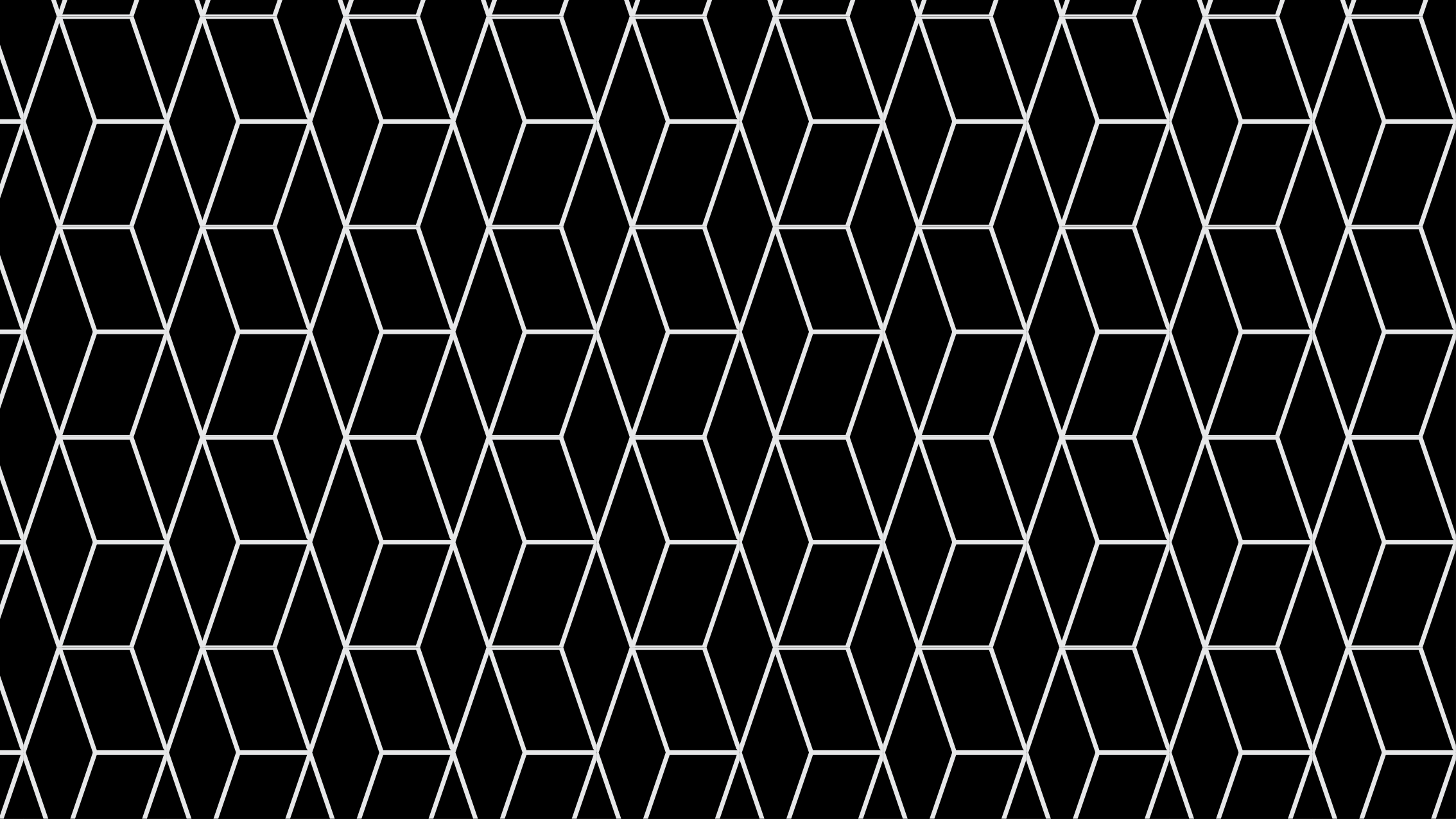 Black Hexagonal Pattern geometric rug - TenStickers