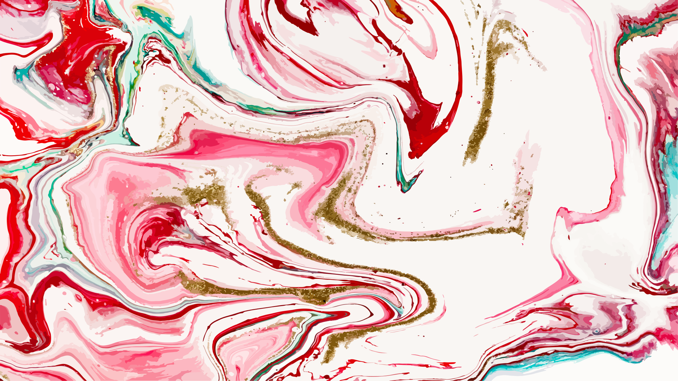 Swirling Pink Elegance modern rug - TenStickers