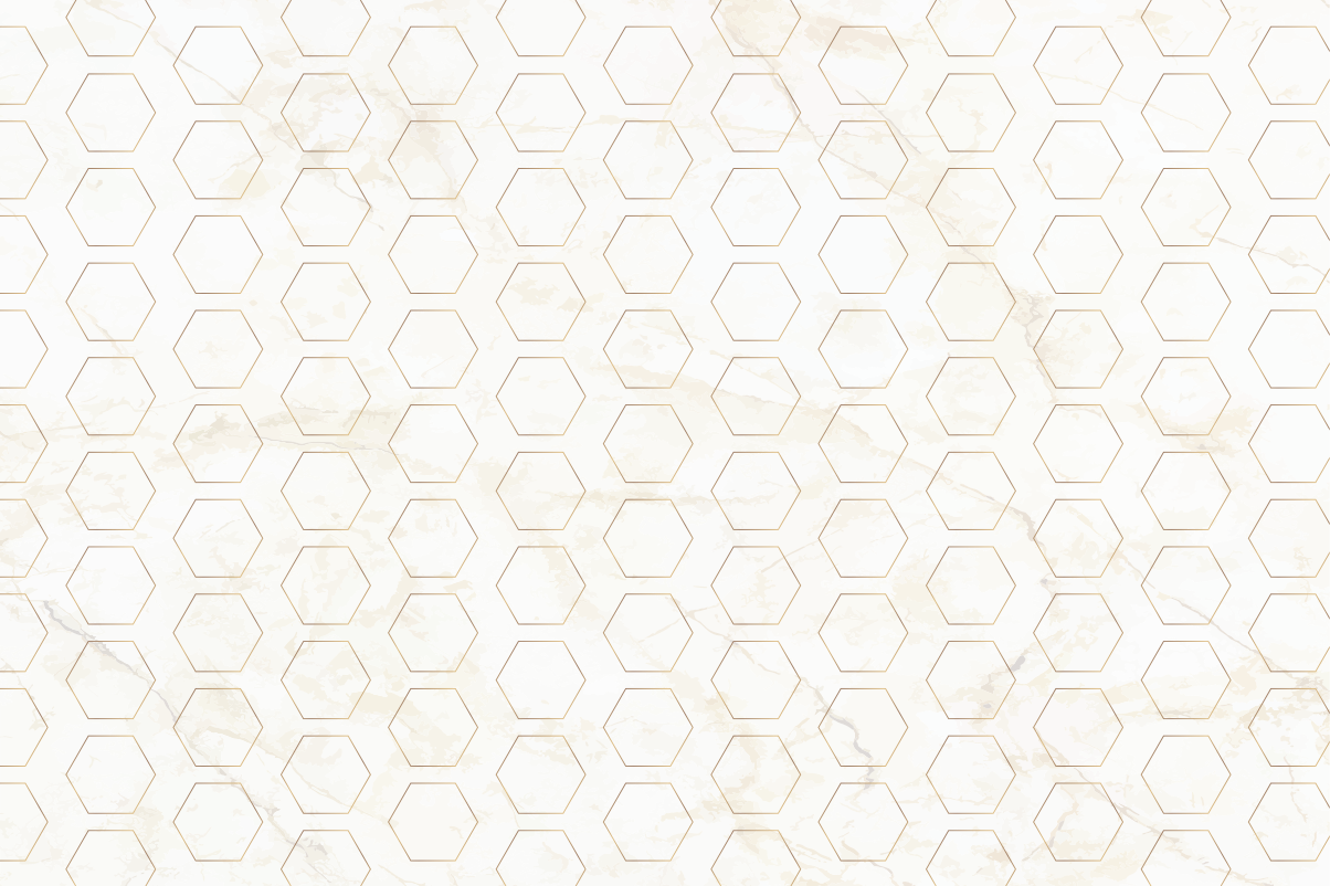 Marble rug with hexagon marble design - TenStickers