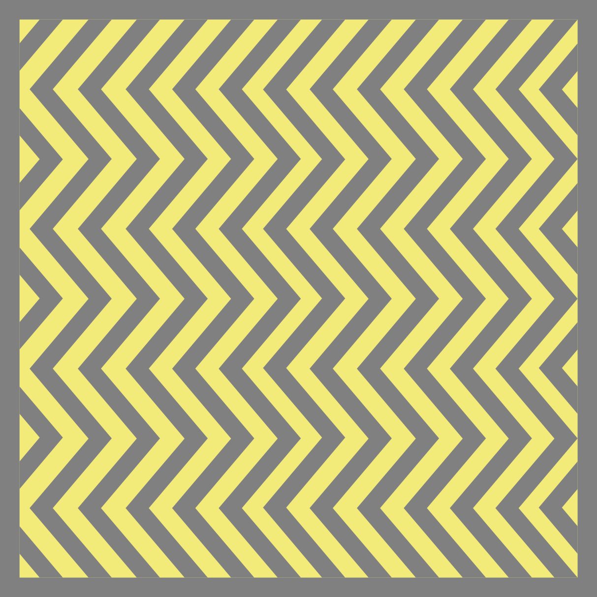 Chevron Pattern Yellow stripes rug - TenStickers