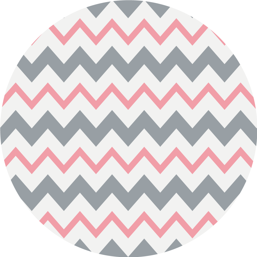 Chevron Pattern Play stripes rug - TenStickers