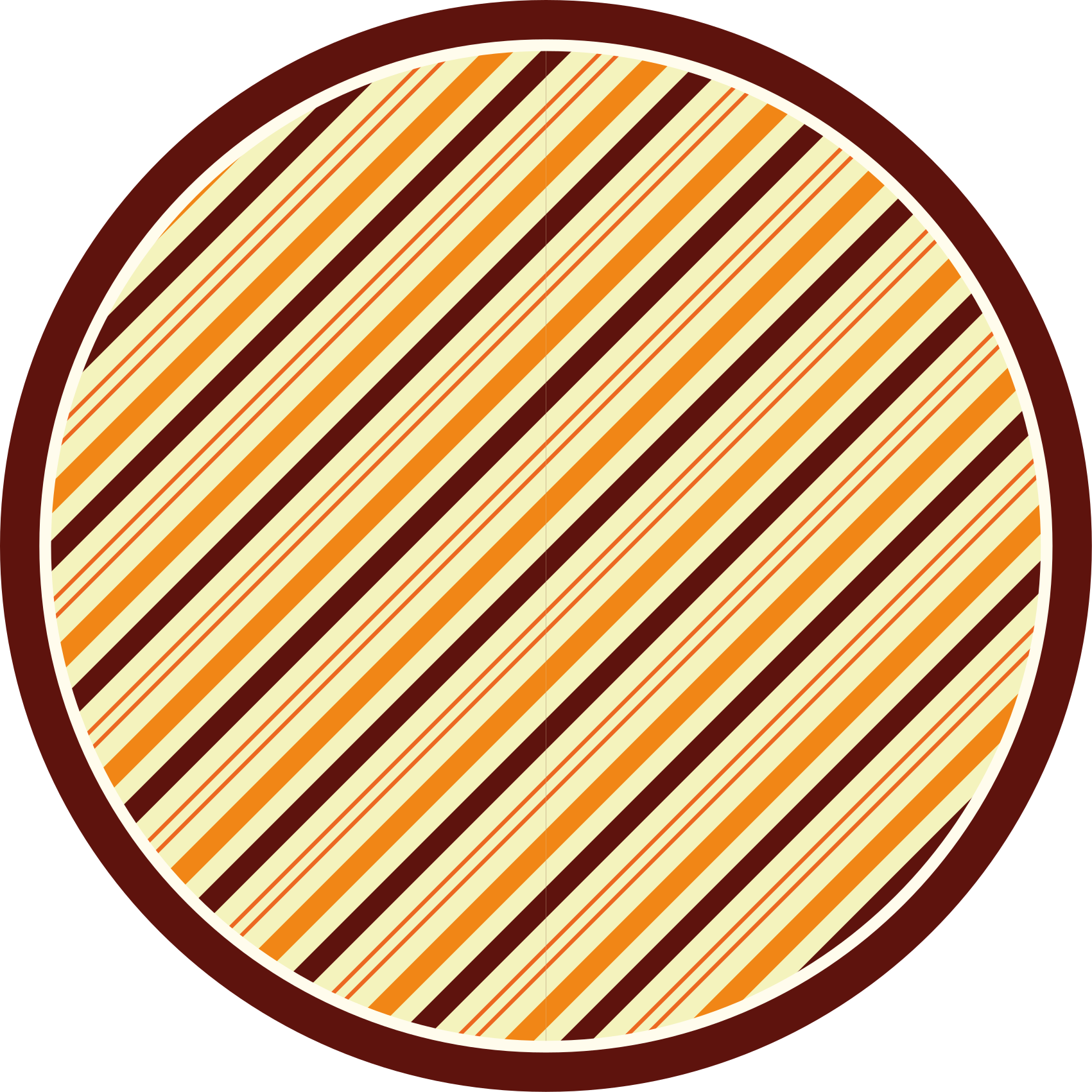 Colorful Striped Style stripes rug - TenStickers