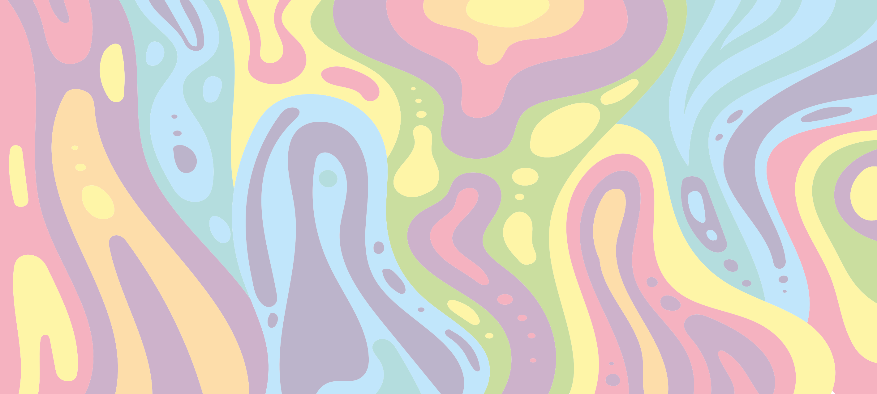 Colorful Abstract Waves kids rug - TenStickers