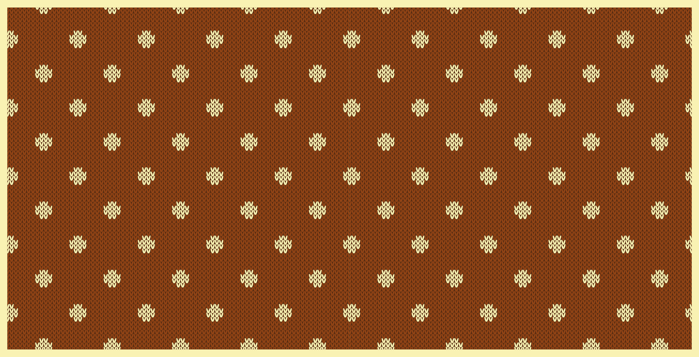 Classic ocher floral texture rug - TenStickers