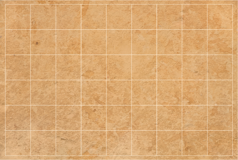 Natural beige look stone effect rug - TenStickers