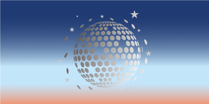 Celestial Sphere Design star rug - TenStickers