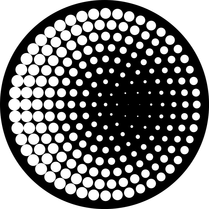 Dotted Pattern geometric rug - TenStickers