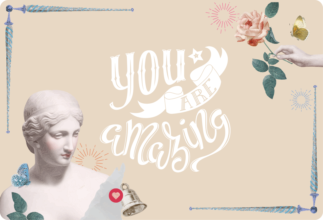 YOU ARE AMAZING quote rug - TenStickers